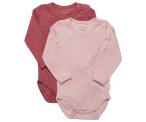 Minymo - Kid's Body L/S (2-Pack) - Sous-vêtement - 56 - violet ice