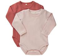 Minymo - Kid's Body L/S (2-Pack) - Sous-vêtement - 86 - canyon rose