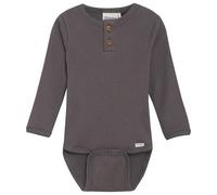Minymo - Kid's Body L/S Rib - Sous-vêtement - 68 - dark gull grey