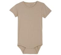 Minymo - Kid's Body S/S - Bamboo - Sous-vêtement - 80 - simply taupe