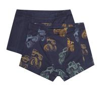 Minymo - Kid's Boxers AOP No. 134065 2-Pack - Sous-vêtement - 140 - parisian night
