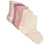 Minymo - Kid's Socks with Pattern 7-Pack - Chaussettes multifonctions - EU 15-18 - ash rose