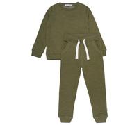 Minymo - Kid's Sweat Set - Ensemble de vêtements - 122 - dark olive