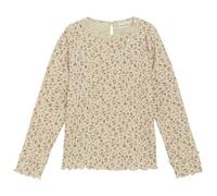 Minymo - Kid's T-Shirt L/S AOP Rib - Haut à manches longues - 86 - sandshell