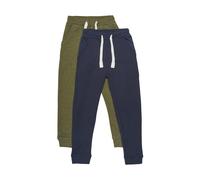 MINYMO Pantalon bleu marine / vert chiné, Taille 122