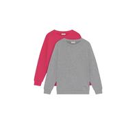 MINYMO Pull-over ' MISweatshirt ' gris / magenta, Taille 104