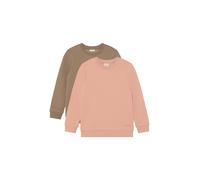 MINYMO Pull-over ' MISweatshirt ' marron / abricot, Taille 122