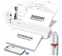 MinZhi Imprimante thermique portable Bluetooth A4