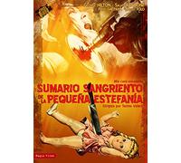 Mio Caro Assassino (Sumario sangriento de la pequeña Estefanía, Importé d'Espagne, langues sur les détails)