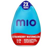 MiO Sublimateur d'eau liquide aromatisé naturellement à la fraise et à la pastèque - 1 sachet de 95,8 ml