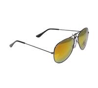Miobo Lunettes de soleil avec charnière à ressort miroir de différentes couleurs, noir/or, Einheitsgröße
