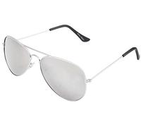 Miobo Lunettes de soleil avec monture en acier inoxydable et métal, argenté