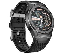 MioHHR Bracelet en silicone compatible avec la Google Pixel Watch 3/2/1 41mm, bracelets de remplacement souples avec étui de protection en acier inoxydable pour Google Pixel Watch