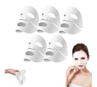 MIOKUKO Masque liftant anti-rides au collagène profond pour le visage, masque facial coréen au bio-collagène, masque profond au bio-collagène réel, masque facial de nuit (5PCS)