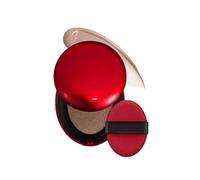 MIOKUKO Red Cushion Foundation, Color Correcting Powder Foundation, Cushion Foundation Makeup for Glass Skin, Long-Lasting Lightweight Buildable Coverage Semi-Matte Natural Finish (29N)