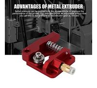 Miokycl Bloc d'extrudeuse pour imprimante 3D A3D - Kit de bricolage pour extrudeuse 3D de 1,75 mm - 12 × 8 × 3 - Bloc en aluminium pour imprimante 3D d'extrusion de 1,75 mm - Pièce CR-10 CR-10S