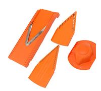 Miokycl V Blade Mandoline Cutter Coupe-Légumes Manuel Outil de Cuisson des Légumes avec Lame en Acier Inoxydable Garde-main