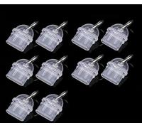 MIONGKI Bouchon Anti-poussière Transparent à Monter soi-même, Capuchon de Protection pour Port de Charge USB/Type C