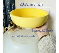 MIONGKI Moules à Bougies en Forme de Pot à Bougie en béton, Bricolage, Ciment, jardinières, Grand récipient de Rangement, Silicone, Bricolage, Outils d'artisanat pour la Maison