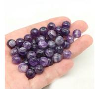 MIONGKI Perle d'espacement Ronde en Cristal Violet pour décoration d'intérieur, pour la Fabrication de Bijoux, Colliers DIY, 4, 6, 8, 10 mm