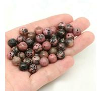 MIONGKI Perle d'espacement Ronde en Cristal Violet pour décoration d'intérieur, pour la Fabrication de Bijoux, Colliers DIY, 4, 6, 8, 10 mm