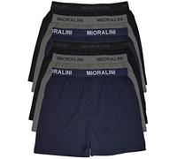 MioRalini 6 Boxer Homme Couleur Unie, Article: 6 sans Intervention SET02, Taille: L-6