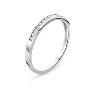 Miore - Alliance - Or blanc 9 cts - Diamant 0.1 cts - T60 - MC909W60