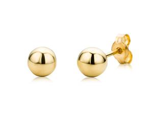 Miore - Boucles d'Oreilles Femme - Or jaune 375/1000 (9 carats) 0.35 gr