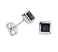 Miore - Boucles d'Oreilles - Or Blanc 9 cts