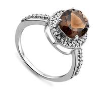 Miore - JM038R6WR - Bague Femme - Or blanc 375/1000 1.95 gr - Diamants 0.15 cts - T 58