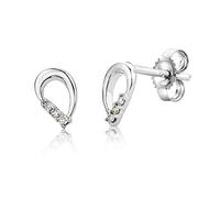 Miore - UNI008EW - Boucles d'Oreilles - Or blanc (9 carats) 0.76 gr - Diamant