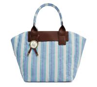 Miosan JKCologne S-Tote Bag | Sac à main tendance pour femme : coloré. Léger. Imperméable. Durable | Compartiments intérieurs | Avec breloque métallique de marque, bleu