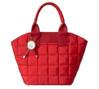 Miosan JKCologne S-Tote Bag | Sac à main tendance pour femme : coloré. Léger. Imperméable. Durable | Compartiments intérieurs | Avec breloque métallique de marque, rouge foncé