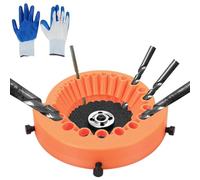 Miosugo Affûteuse pour perceuse, aiguiseur de foret électrique pour meuleuse d'angle, affûteur de foret universel pour foret hélicoïdal, foret à pierre, foret HSS (2-13 mm)