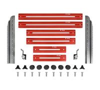 Miosugo Gabarit de mesure pour marches d'escalier, mesure précise des marches d'escalier, outil de gabarit d'escalier pour le travail du bois, convient pour les travaux de bricolage et les mesures