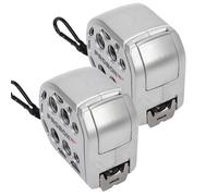 Miosugo Ruban de mesure inoxydable, double face double échelle, design creux étanche, mesure de ruban cadeau pour papa, cadeau d'anniversaire et cadeaux de Noël pour papa (1,5M/5ft*2)