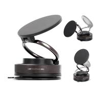 Miosugo Support de téléphone portable pour voiture - Support magnétique pour téléphone portable - Réglable à 360° - Pour maquillage, fitness, vue dans le miroir