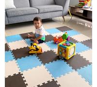 MioTetto Tapis D'éveil Bébé Certifié - Tapis Bébé Durable et Élégant, Jouet Bebe 0-3 Mois Imperméable, Tapis Puzzle Portable et Facile à Nettoyer, Isolation et Protection pour Enfants de Tous Âges