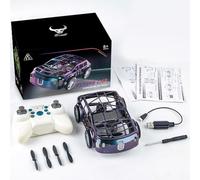 Mious SG900PRO Voiture volante RC 2 en 1 qui peut voler, sol aérien, double mode avec lumières LED colorées intelligentes (deux piles)