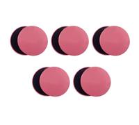 MiOYOOW 10 Pcs Core Sliders, 17,5cm Disques de Glisse Double Face, Disques Fitness pour Yoga, Pilates, Gym, Entraînement Abdominal à Domicile