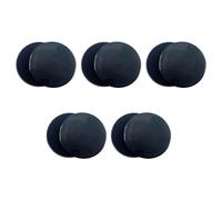 MiOYOOW 10 Pcs Core Sliders, 17,5cm Disques de Glisse Double Face, Disques Fitness pour Yoga, Pilates, Gym, Entraînement Abdominal à Domicile