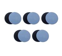 MiOYOOW 10 Pcs Core Sliders, 17,5cm Disques de Glisse Double Face, Disques Fitness pour Yoga, Pilates, Gym, Entraînement Abdominal à Domicile