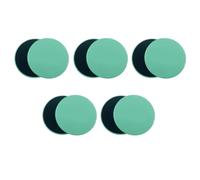 MiOYOOW 10 Pcs Core Sliders, 17,5cm Disques de Glisse Double Face, Disques Fitness pour Yoga, Pilates, Gym, Entraînement Abdominal à Domicile