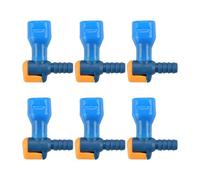 MiOYOOW 6Pcs Valve Bite de Sac d'eau d'extérieur, Embouts Rechange Silicone pour Valve Morsure pour Vessie Sac d'hydratation Buse d'hydratation Cyclisme Fiable pour la Plupart des Sacs d'hydratation