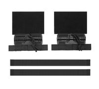 MiOYOOW Boucle tactique Molle à retrait rapide, 1000D ensemble de gilet à dégagement rapide MOLLE avec attache à boucle à crochet pour porte-plaque chasse en plein air, défini pour jpc ncpc