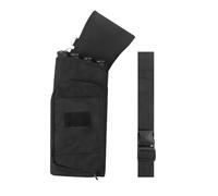 MiOYOOW Carquois Hanche de Tir à l'arc, Sac d'arc de Taille de Support de Flèches étanche, Pochette Flèche à Epaule Bandoulière Réglable avec 4 Tubes pour 30-40 Flèches