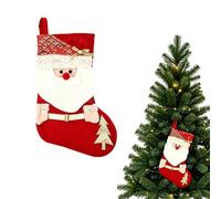 MiOYOOW Chaussette de Noël, Décoration à Suspendre, pour Cheminée Sapin