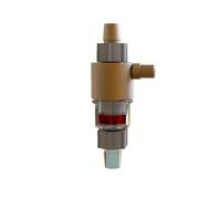 MiOYOOW Diffuseur CO2 Externe pour Aquarium, Atomiseur à Bulles Fines avec Céramique Transparent, Système de CO2 avec Raccord 12/16mm, pour Plantes Aquatiques et Aquascaping
