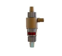 MiOYOOW Diffuseur CO2 Externe pour Aquarium, Atomiseur à Bulles Fines avec Céramique Transparent, Système de CO2 avec Raccord 12/16mm, pour Plantes Aquatiques et Aquascaping