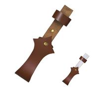 MiOYOOW Étui à Éventail, Housse de Protection Portable pour Éventails | à Éventail Résistante en PU Rétro, Peut être Porté à la Ceinture, pour Hanfu, Danse, Spectacles, Défilés, Costumes